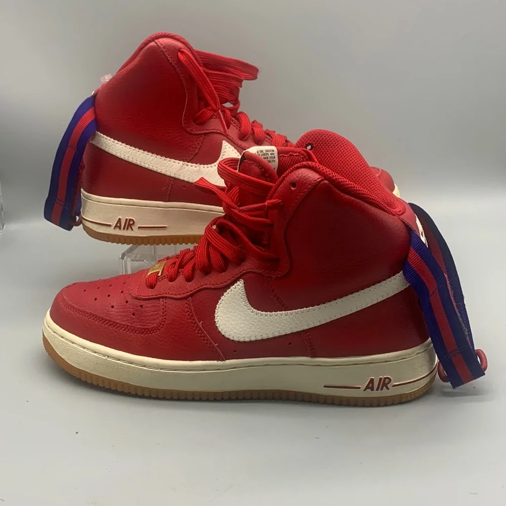 Nike Air Force 1☆ High 07 Red Men's Size 7Y (8.5 Women)